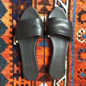 Nisolo Isle Slide Sandal black